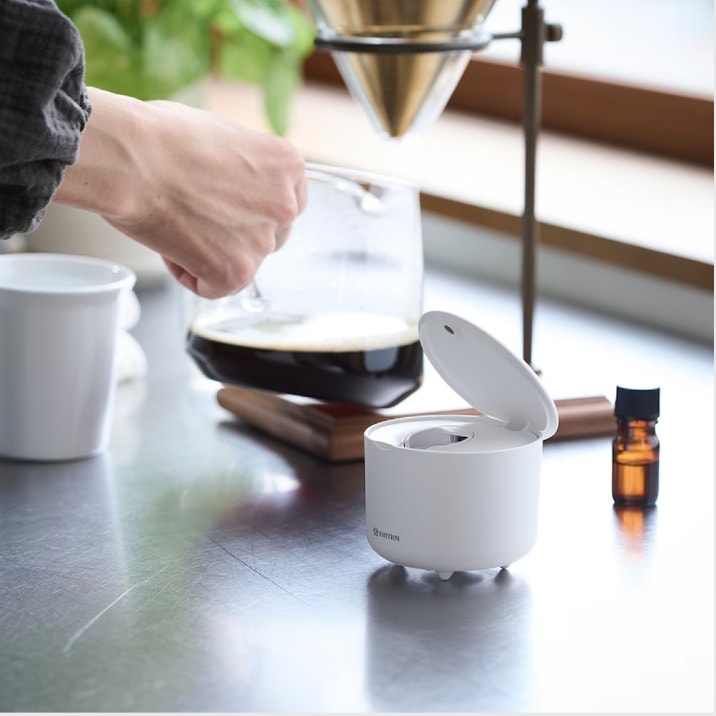 コードレスでどこでも使えるアロマディフューザー「AROMAFUN」 【エッセンシャルオイル・精油対応】