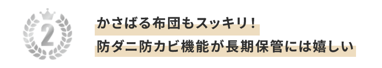 【価格見直し】 防ダニ・防カビ・抗菌機能が約３年続くクローゼットぴったり布団収納袋 【SNSで話題】BELLE MAISON DAYS