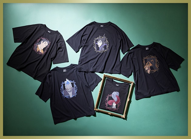 ユニセックスディズニーヴィランズバディTシャツ(選べるキャラクター ユニセックスディズニーヴィランズバディTシャツ(選べるキャラクター