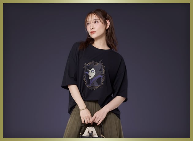 ユニセックスディズニーヴィランズバディTシャツ(選べるキャラクター ユニセックスディズニーヴィランズバディTシャツ(選べるキャラクター