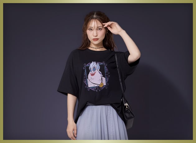 ユニセックスディズニーヴィランズバディTシャツ(選べるキャラクター ユニセックスディズニーヴィランズバディTシャツ(選べるキャラクター
