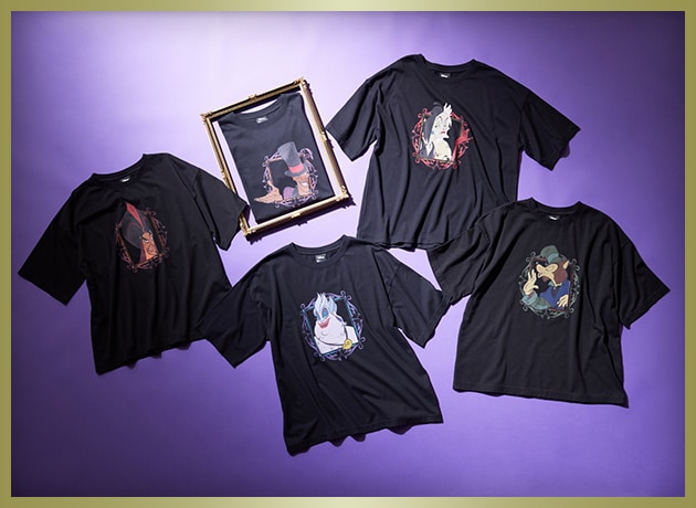 ユニセックスディズニーヴィランズバディTシャツ(選べるキャラクター ユニセックスディズニーヴィランズバディTシャツ(選べるキャラクター