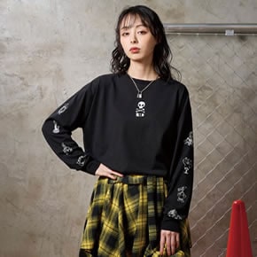 ユニセックスロングTシャツ「シド」 ユニセックスロングTシャツ「シド」