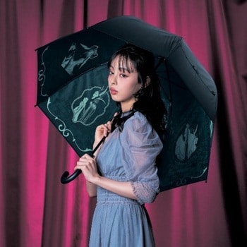 UVカットのエンボスビニール傘「ヴィランズ」