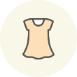 涼しい夏服
