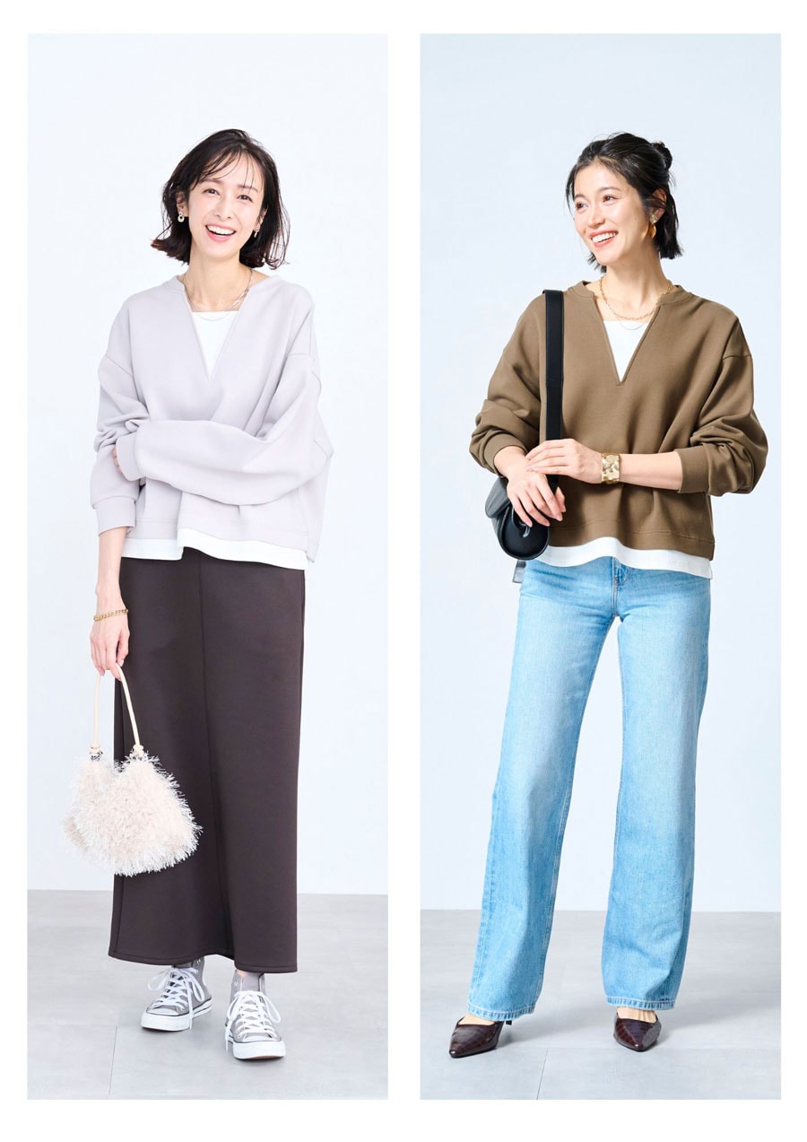 【7月23日再値下げ】 綿混あったかダンボールレイヤード風プルオーバーホットコット/Hotcott 【7月23日再値下げ】 綿混あったかダンボールレイヤード風プルオーバーホットコット/Hotcott