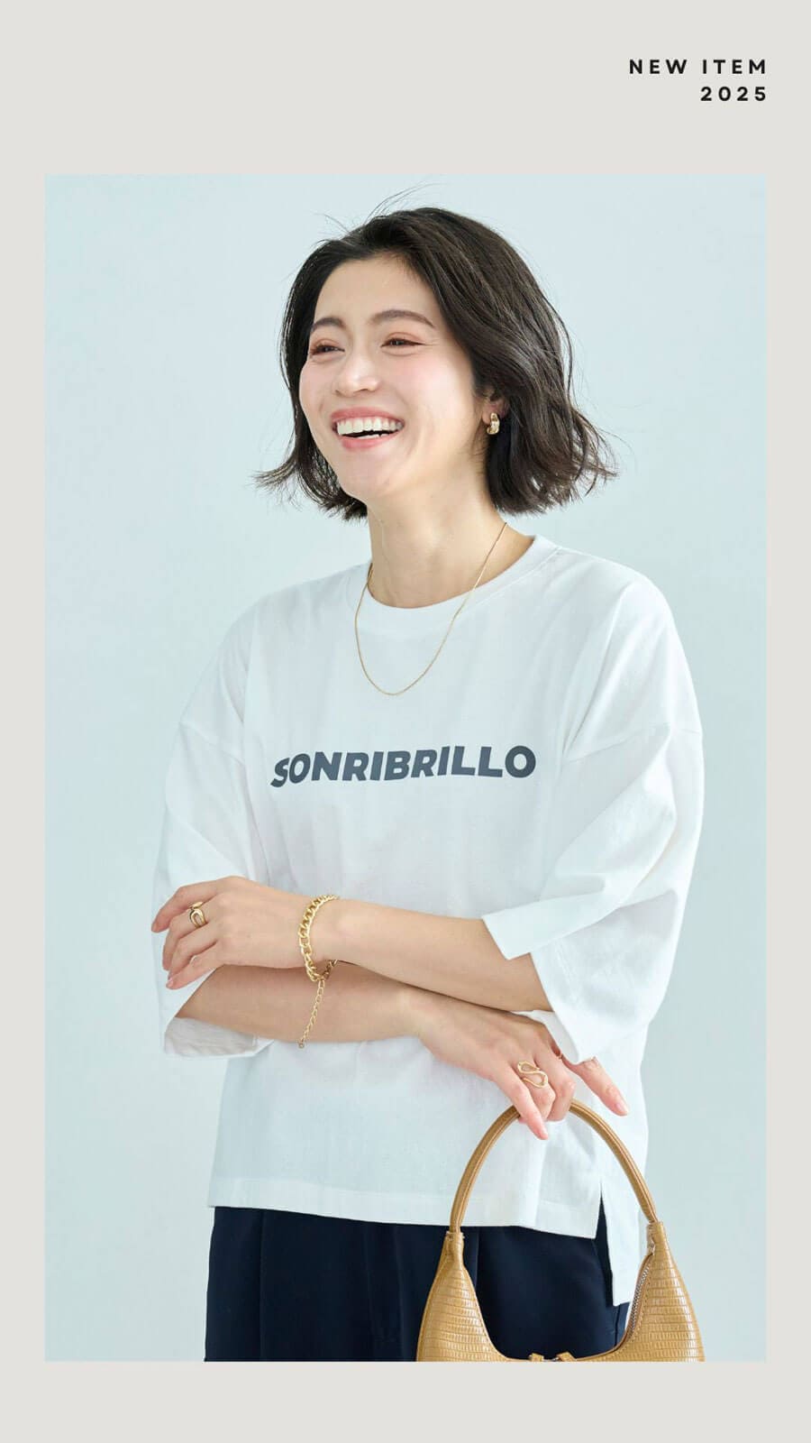 コットンロゴTシャツ イットマイセルフ/It myself