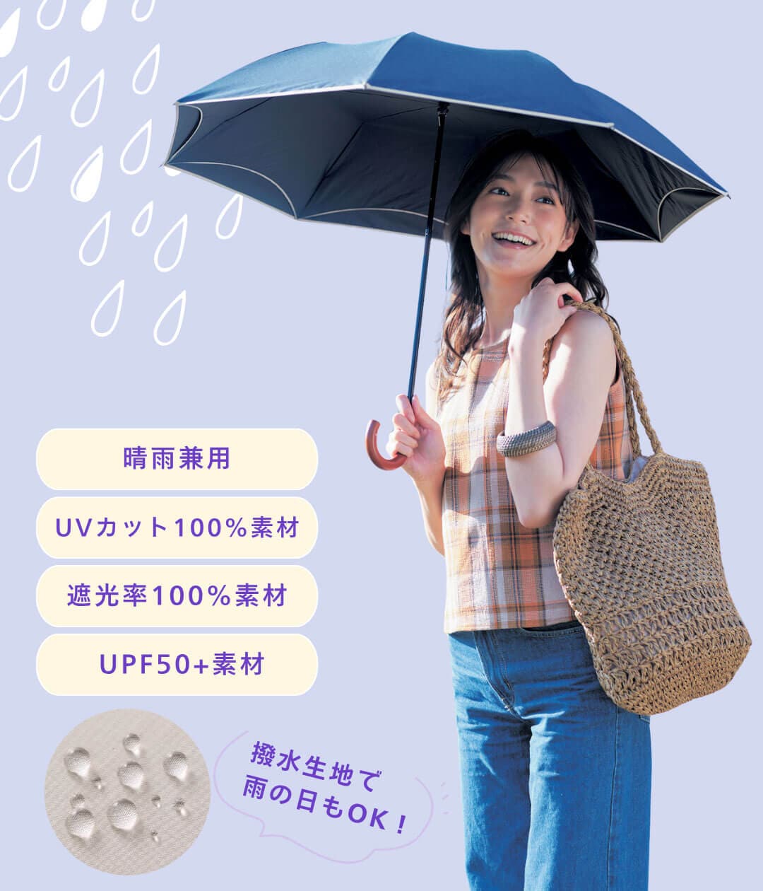 二重張り折りたたみ日傘【晴雨兼用】【猛暑対策に!】超最強 二重張り折りたたみ日傘【晴雨兼用】【猛暑対策に!】超最強