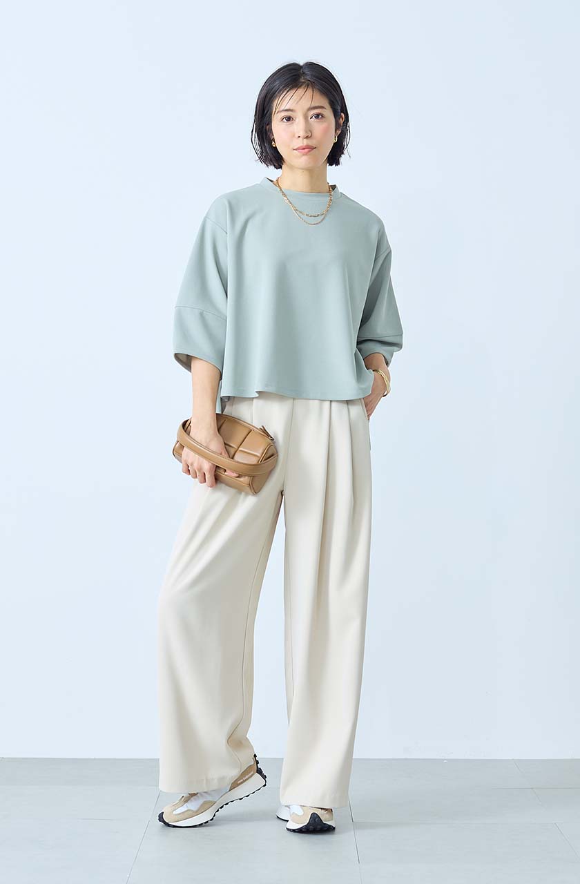 ランタンスリーブブラウス【乾燥機OK】 【メディア多数掲載！】（ラクドライ）