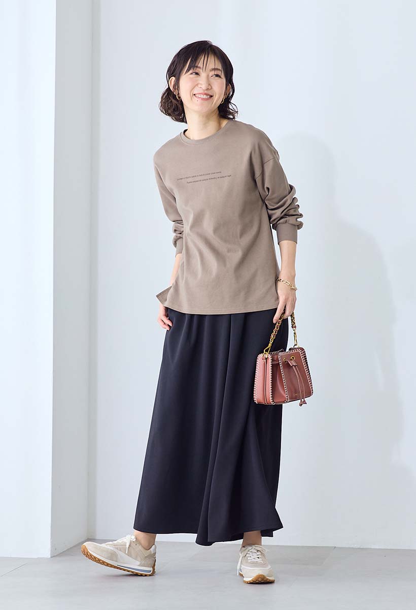 着痩せすっきりスカーチョ【乾燥機OK】 【「CLASSY. Online」に掲載されました(PR)】（ラクドライ）