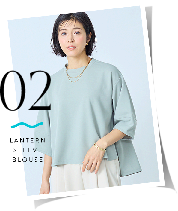 02 LANTERN SLEEVE BLOUSE