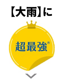【大雨】に超最強