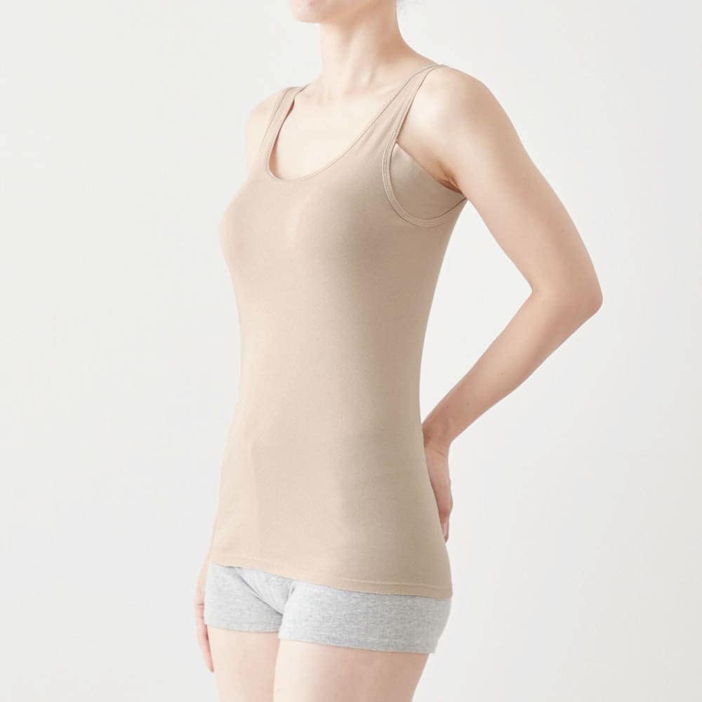 【新色追加】 汗取りインナー・さらりとやわらか綿タンクトップ【消臭】サラリスト/Salalist