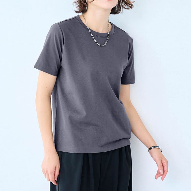 汗シミーヌ・シンプルＴシャツサラリスト/Salalist