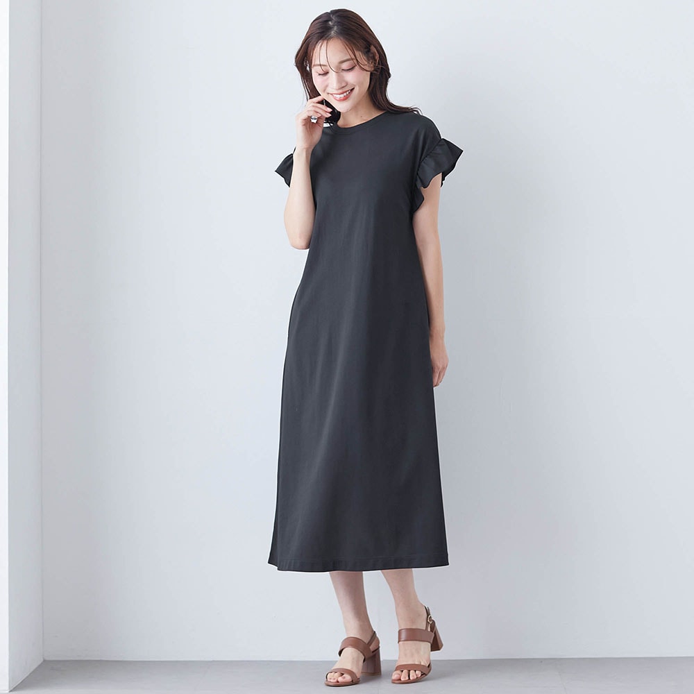 汗シミーヌ・カップ付きワンピース<br>※3/25販売開始予定速乾ふんわり