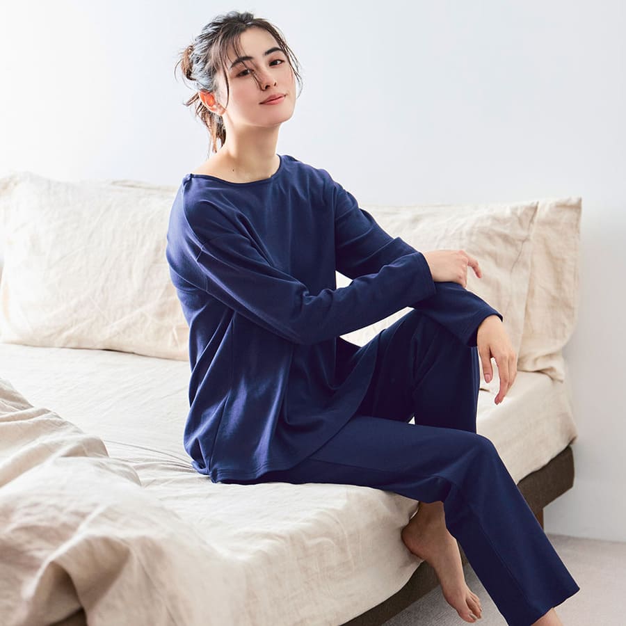 【新色追加】 なめらかスムースコットンパジャマ【身生地綿100%】おとなコットン/Otona cotton 【新色追加】 なめらかスムースコットンパジャマ【身生地綿100%】おとなコットン/Otona cotton