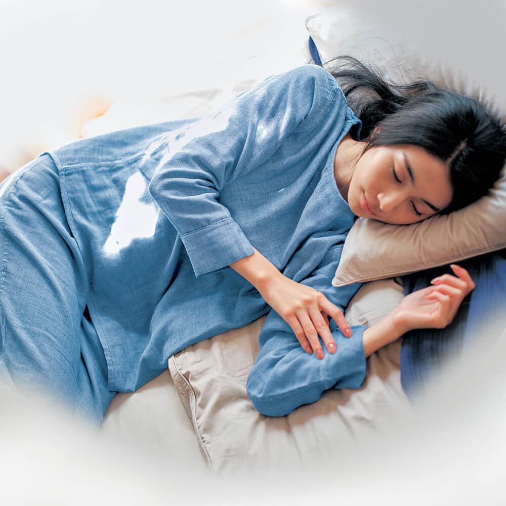 三重ガーゼの縫い代が肌にあたりにくい長袖パジャマスラク su・ra・ku