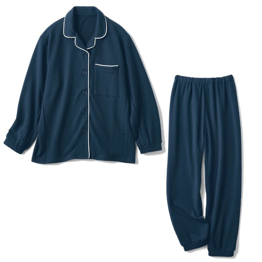 もっちり綿混ストレッチ快眠パジャマ(イフミック加工) もっちり綿混ストレッチ快眠パジャマ(イフミック加工)