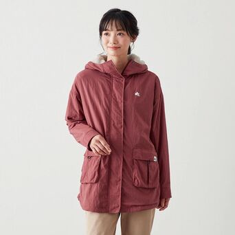 背面裏フリースの長め丈