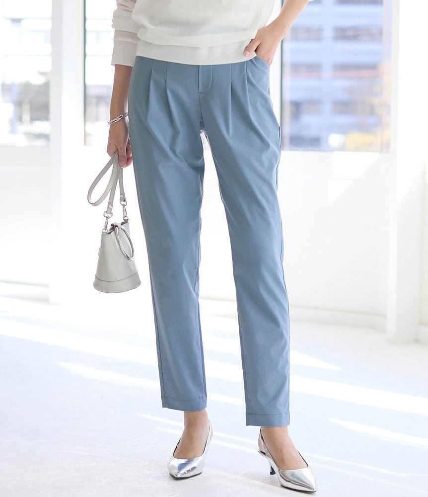 【新色追加】 夏のリネン混 ・座(THE)パンツ 【メディア多数掲載！】座(THE)パンツ