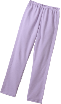 明るいパステル系のズボン