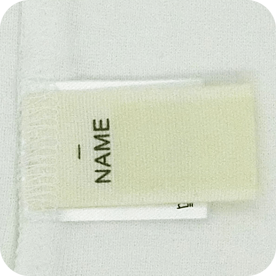 お名前スペース