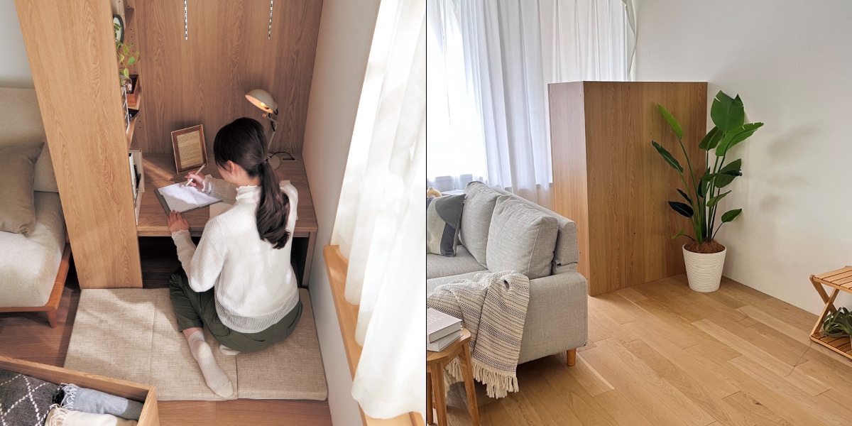 パレットベッドと使える折りたたみごろ寝マット 【座布団／座椅子／ソファー用クッション】BELLE MAISON DAYS