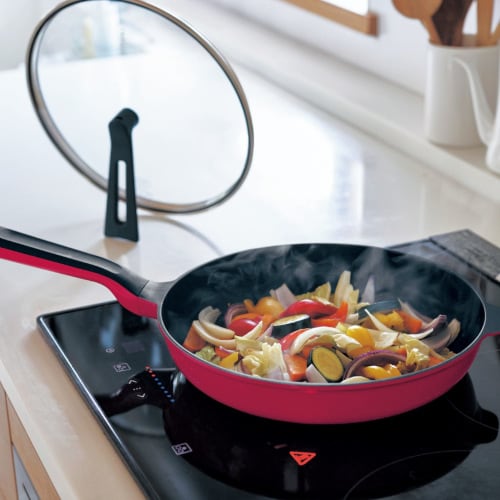 『レミパンワイド』<br>焼きに強い大物フライパン28㎝(ガラス蓋付き)レミー/remy 『レミパンワイド』<br>焼きに強い大物フライパン28㎝(ガラス蓋付き)レミー/remy