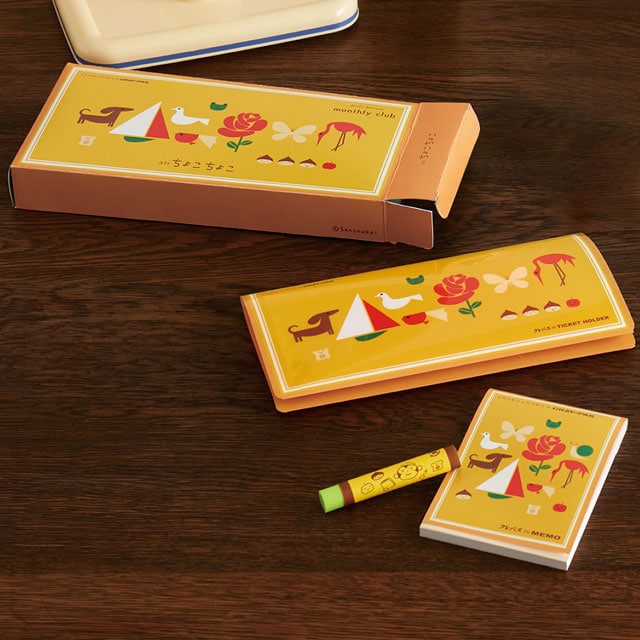 月刊ちょこちょこ　クレパスコラボ