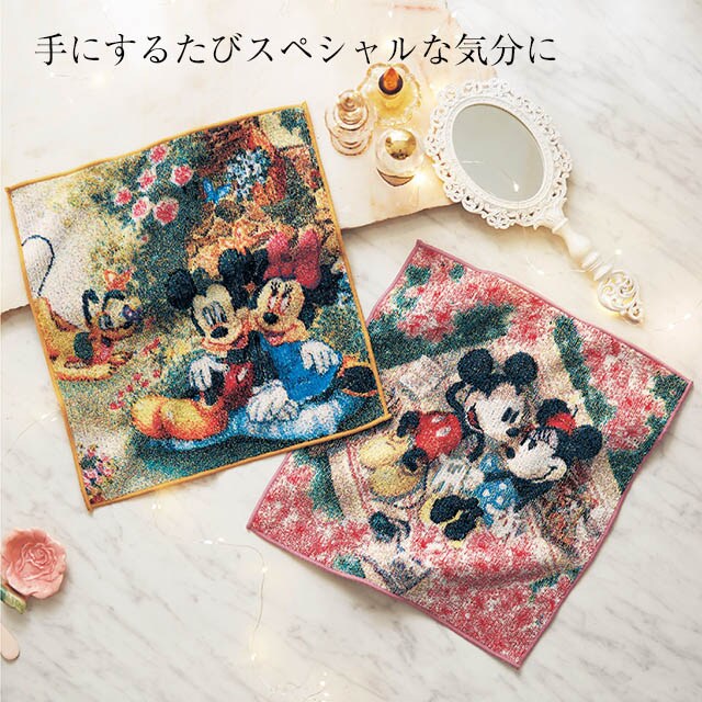 DisneyFantasyShop30周年限定品】 五彩織タオルハンカチ［日本製