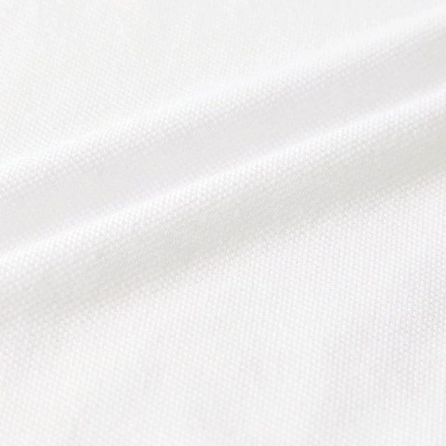 肌触りのよい鹿の子生地で遮熱・吸汗速乾とUVカット機能付き