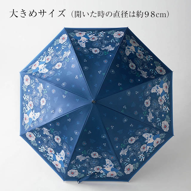 大きめサイズの１級遮光晴雨兼用日傘（選べるキャラクター 