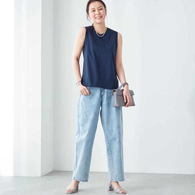 汗ばむ肌にひやっとやさしい着心地