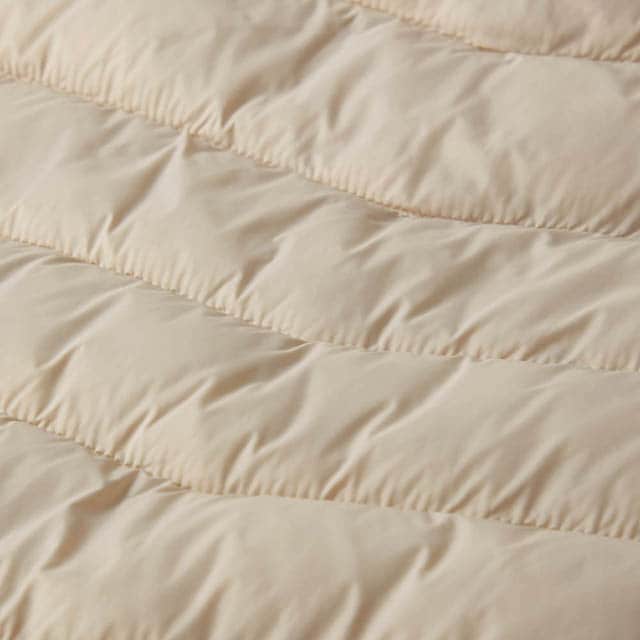 極細繊維に空気を含んであたたかい