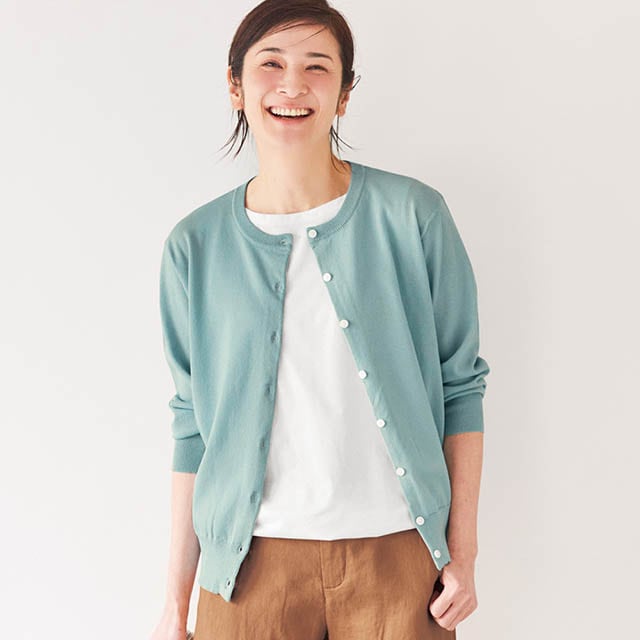 薄手の夏映えカーデさえあればOK！