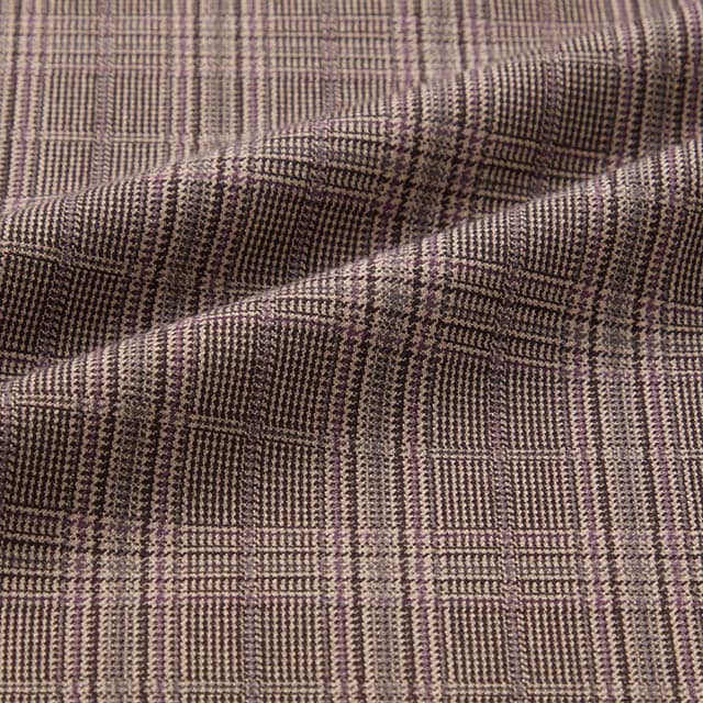 暖かい微起毛のウール調生地