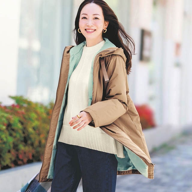 感動級の軽さ!寒い日のお出かけも軽やかな気分に