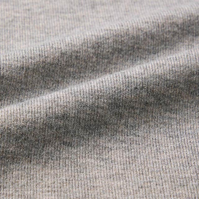 目の詰まったダブルフェイスニット素材