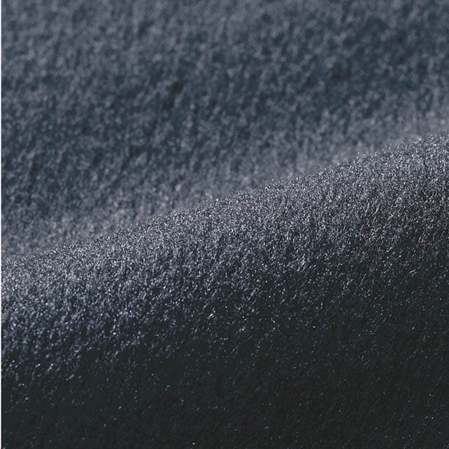 なめらかな裏ベロア素材