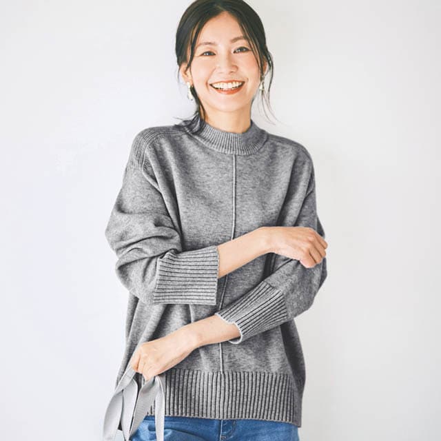 ふんわり、もちっと、くせになる毎日洗える気軽なニット