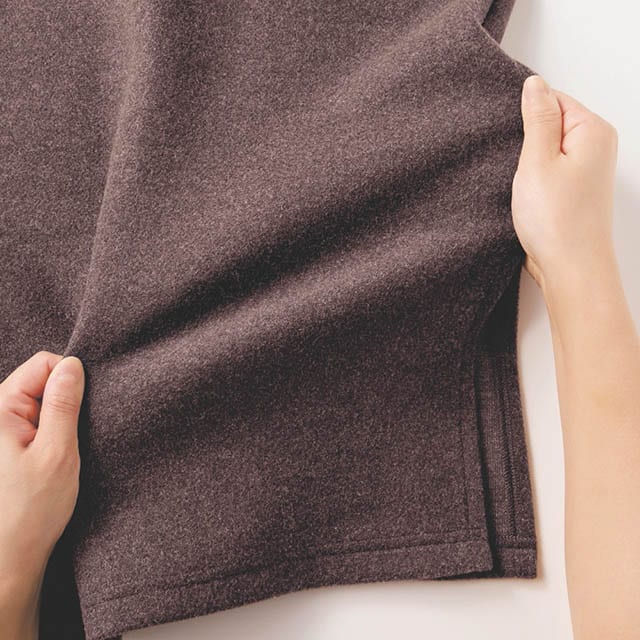 ストレッチ素材で動きやすい