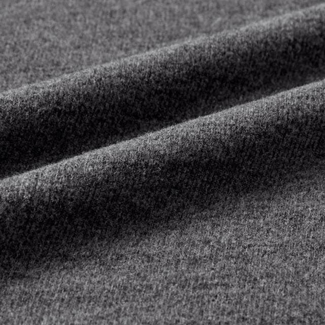 ふっくらとなめらかな裏起毛であたたかい