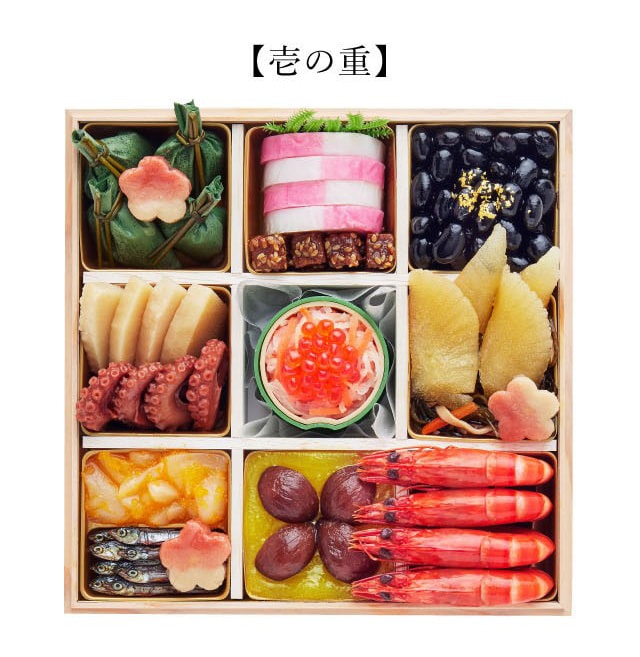 壱の重のおせち中身