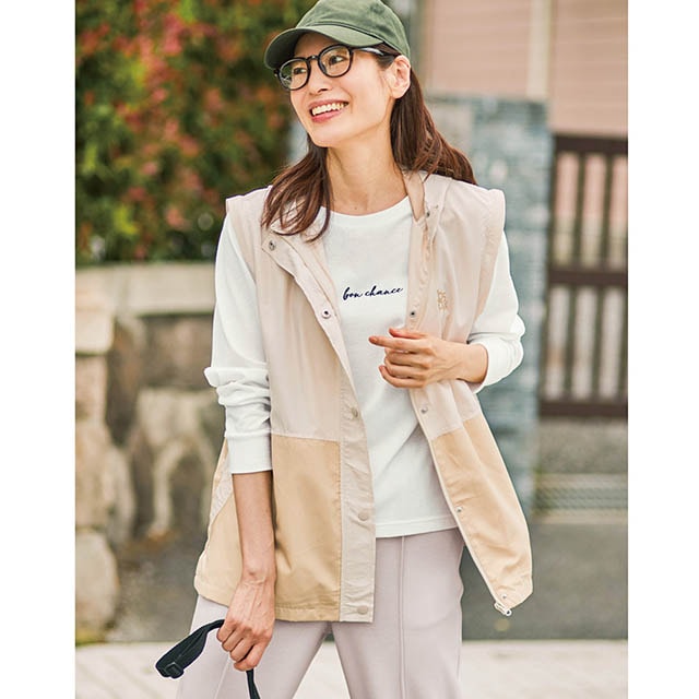 袖が取り外せる2WAY仕様でロングシーズン活躍！