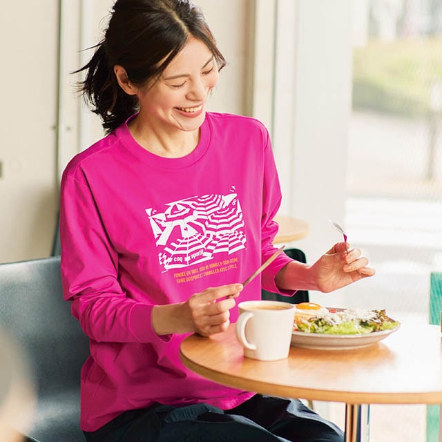 サンスクリーン＆遮熱で暑さに強い！長袖Tシャツ