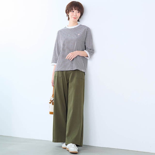 ロングシーズン使いやすい七分袖