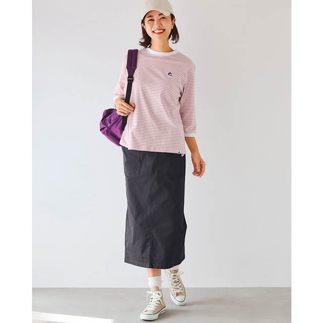 優れたストレッチ性×アウトドアブランドらしさが特徴のチノスカート