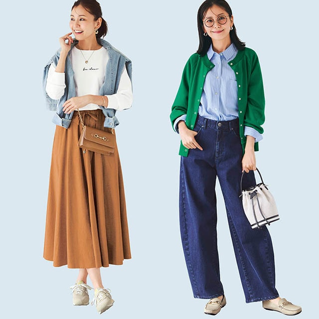 お手持ちのアイテムとも合わせやすいシンプルデザイン