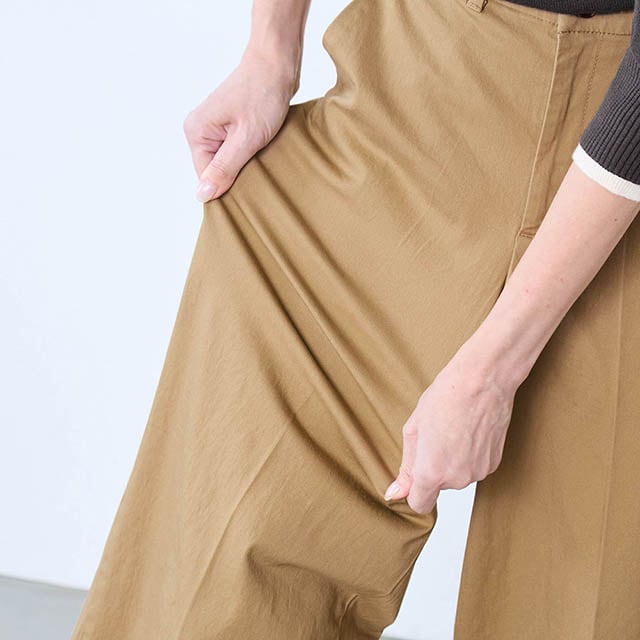 ストレッチが効いていてはき心地も快適