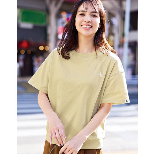 春や初夏から活躍するミニ裏毛スウェット